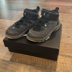 Kids Jordan Super Fly 3 BP Shoes Black Size 11 Boys Great Condition